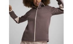 Puma Evostripe Full Zip Women's Sweatshirt Purple 849809 75