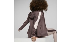 Женская толстовка Puma Evostripe Full Zip, фиолетовая 849809 75