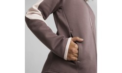 Женская толстовка Puma Evostripe Full Zip, фиолетовая 849809 75