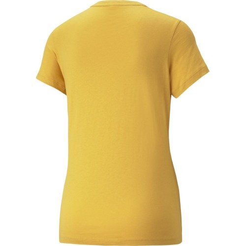 Женская футболка Puma Ess Logo Tee Yellow 586775 37