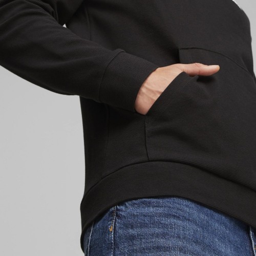 Puma Ess Elevated Hoodie Men's Sweatshirt Black 675975 01