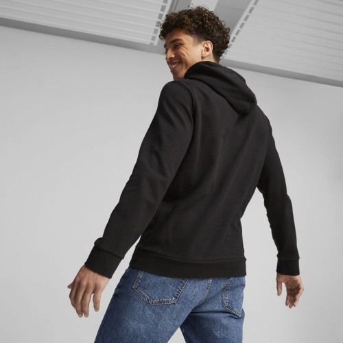 Puma Ess Elevated Hoodie Men's Sweatshirt Black 675975 01