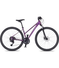 Женский кросс-велосипед 4EVER Pulse Disc 28” – 2026 - Фиолетовый/голограмма