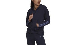 Adidas W DK FZ Hoodie Women's Sweatshirt Blue H07805