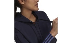 Adidas W DK FZ Hoodie Women's Sweatshirt Blue H07805