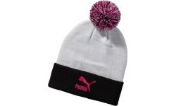 Puma cepure Pom Pom Beanie White Black