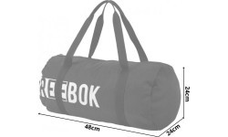 Reebok W Found Cylinder BA sports bag, black