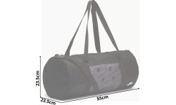 Nike sporta soma NK Heritage Duffle - Prm Mtrl Black