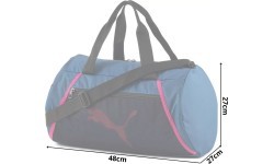 Puma AT Ess Barrek sports bag, blue 077365 01