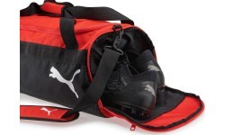 Puma teamGOAL 23 Teambag sporta soma, melna/sarkana