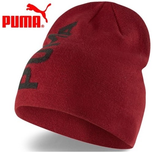 Puma Ess Classic Cuffless Beanie Red 023433 03