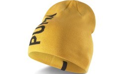 Шапка Puma Ess Classic Cuffless Beanie жёлтая 023433 06