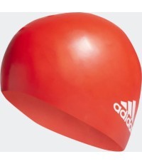 Adidas Swimming Cap Sil 3S Cap Y Red HE5081