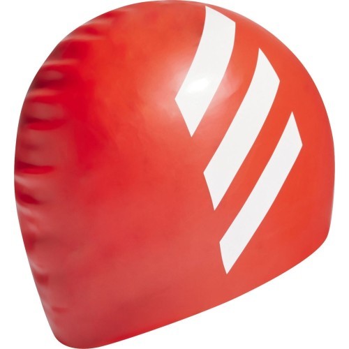 Adidas Swimming Cap Sil 3S Cap Y Red HE5081