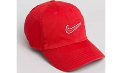 Кепка Nike U NSW H86 Swoosh Wash красная 943091 657