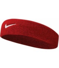 Повязка на голову Nike Swoosh красная NNN07 601