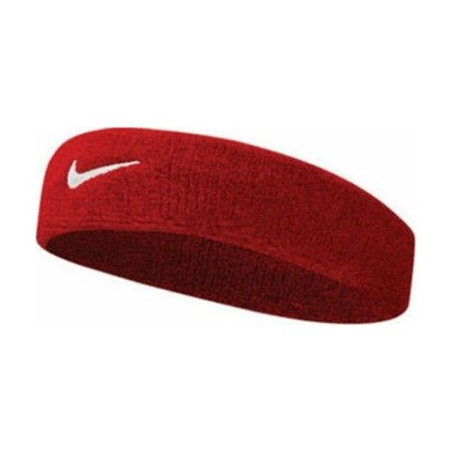 Повязка на голову Nike Swoosh красная NNN07 601