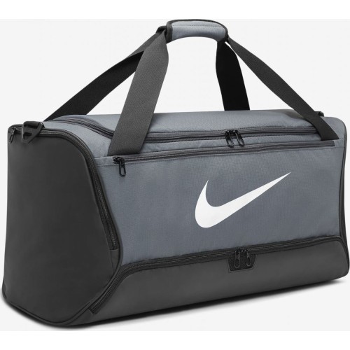 Спортивная сумка Nike Brasilia M Duff 9.5 - 60 л, серая DH7710 068