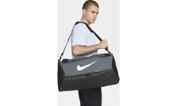 Nike Brasilia M Duff 9.5 sporta soma - 60 l, pelēka DH7710 068