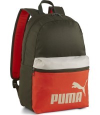 Рюкзак Puma Phase Colorblock чёрно-красный 090468 03