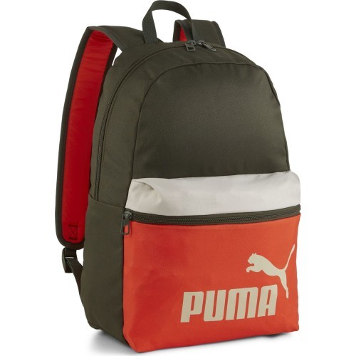 Puma Phase Backpack Colorblock Black Red 090468 03