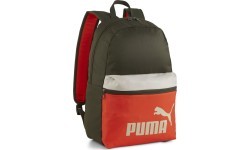 Рюкзак Puma Phase Colorblock чёрно-красный 090468 03