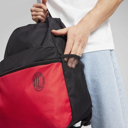 Puma Acm Ess Backpack Black Red 090846 01