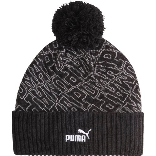 Puma cepure Ess Pom Beanie Black 025469 01