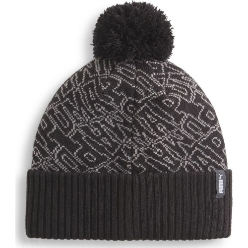 Puma cepure Ess Pom Beanie Black 025469 01