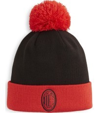 Puma cepure Acm Ess Pom Pom Black Red 025709 04
