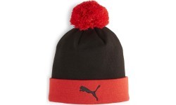 Puma cepure Acm Ess Pom Pom Black Red 025709 04
