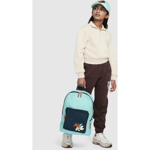 Детский рюкзак Nike Classic Kids Bubble Green Frost Navy FZ7254 300