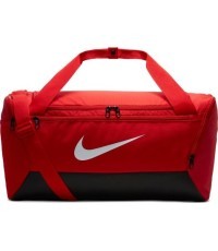 Nike Brasilia S Duff-9.5 Sports Bag Red DM3976 657