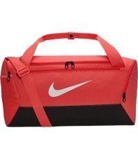 Nike Brasilia S Duff 9.5 Sports Bag Coral DM3976 814