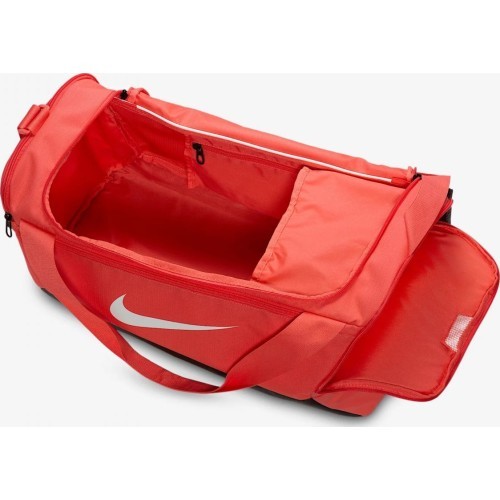 Nike Brasilia S Duff 9.5 Sports Bag Coral DM3976 814