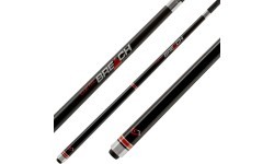 Biljarda ķijs Cuetec Breach Cynergy CT-15K Carbon Break, metāliski melns, 3/8x14