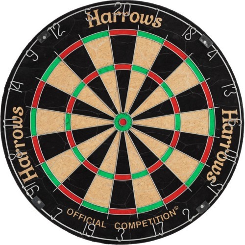 Šautriņu mērķis HARROWS OFFICIAL COMPETITION BRISTLE EA326 RoundWire