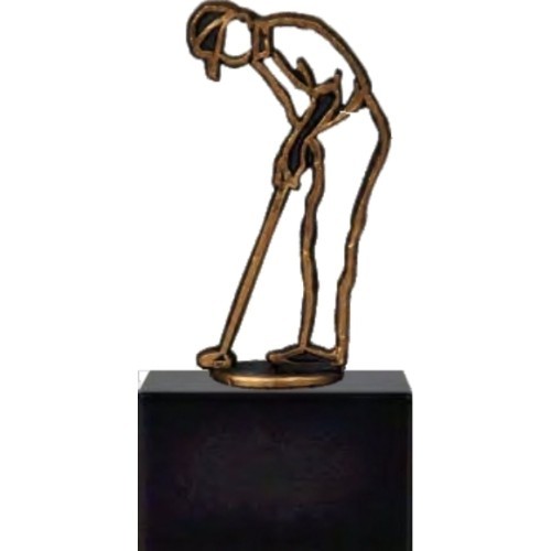 Statuete BEL561 Golfs - 16,5cm - Bronza