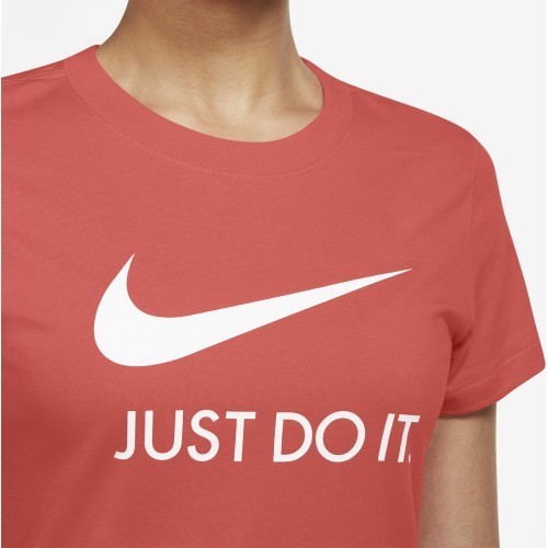 Nike NSW Tee JDI Slim sieviešu krekls, koraļļu CI1383 814