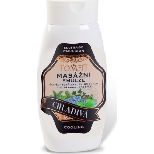 Cooling Massage Emulsion Tomfit 250 ml