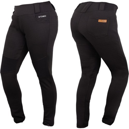 Women’s Motorcycle Leggings W-TEC Lukrecia - Melna