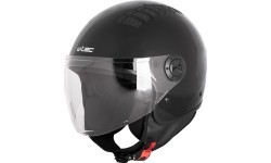 Atvērtā tipa ķivere W-TEC Baraldo - Spīdīgi melns