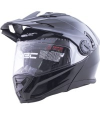Flip-Up Enduro Helmet W-TEC Biscay P/J - Black Glossy