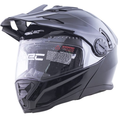 Flip-Up Enduro Helmet W-TEC Biscay P/J - Black Glossy