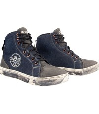 Motociklista zābaki W-TEC Denimo - Zils