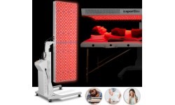 Red LED Light Therapy Panel inSPORTline Supetar - White