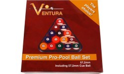 Ventura Premium Pro-Pool Ball Set 57.2mm