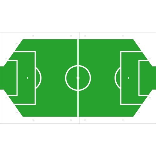 Galda futbols Garlando Coperto ar monētu automātu, ar stikla vāku, Sport Professional