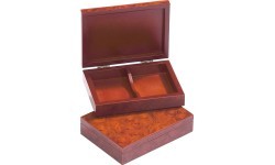 Деревянная коробка для карт Philos 15,3x11,2 см