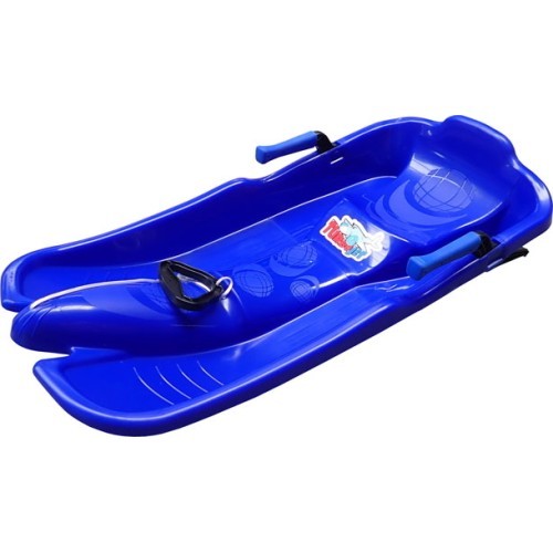 Plastic Snow Sled Acra Turbojet - Dark blue